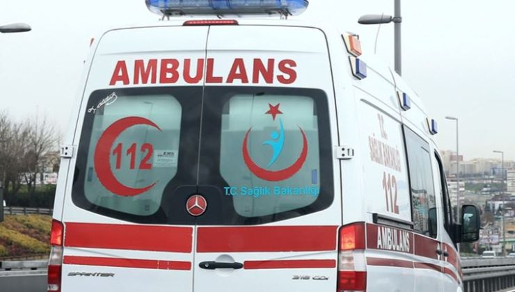 Isparta’da ambulans ile araba çarpıştı: 1 meyyit, 6 yaralı