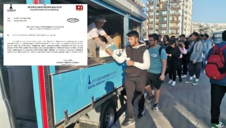 İzmir Büyükşehir Belediyesi’nden KÇÜ Rektörlüğü’ne ‘yemek’ cevabı: Resmi yazıya karşılık verilmedi!