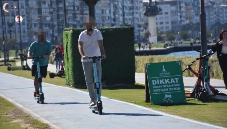 İzmir’de alkollü scooter kullanan 610 şoföre ceza