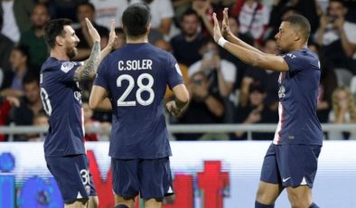 Ligue 1’de PSG, Ajaccio’yu 3 golle geçti!