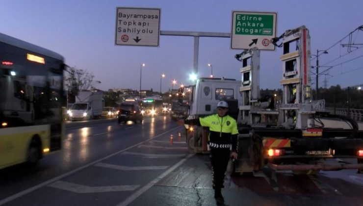 Vatan Caddesi Cumhuriyet Bayramı provaları için trafiğe kapatıldı