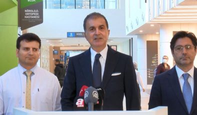 AKP Sözcüsü Ömer Çelik, Binali Yıldırım’ı ziyaret etti: Çok önemli bir kazaydı