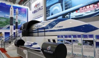 Çin yeni tren projelerinin, saatte bin kilometre yapabileceğini tez etti