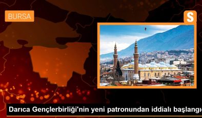 Darıca Gençlerbirliği’nin yeni işvereninden savlı başlangıç