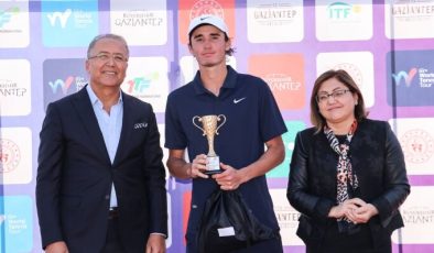 ITF Milletlerarası Cup Tenis Turnuvası sona erdi