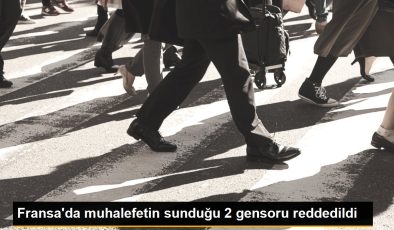 Fransa’da muhalefetin sunduğu 2 gensoru reddedildi