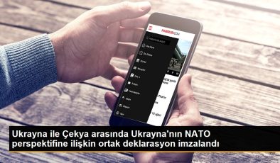 Ukrayna ile Çekya ortasında Ukrayna’nın NATO perspektifine ait ortak deklarasyon imzalandı