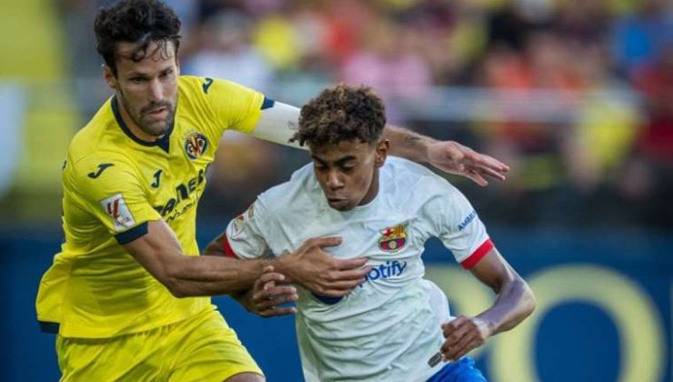 Gol düellosunda Barcelona, Villarreal’i 4-3 mağlup etti