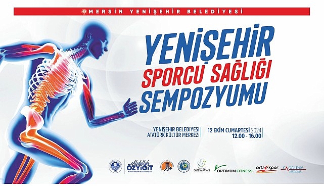 Yenişehir Belediyesi sporcu sağlığı sempozyumu düzenliyor